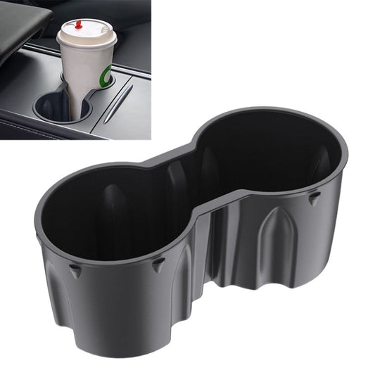 Support de tasse d'eau de voiture SHUNWEI SD-1054 pour Tesla Model 3 / Y 2021-2022 (Noir)