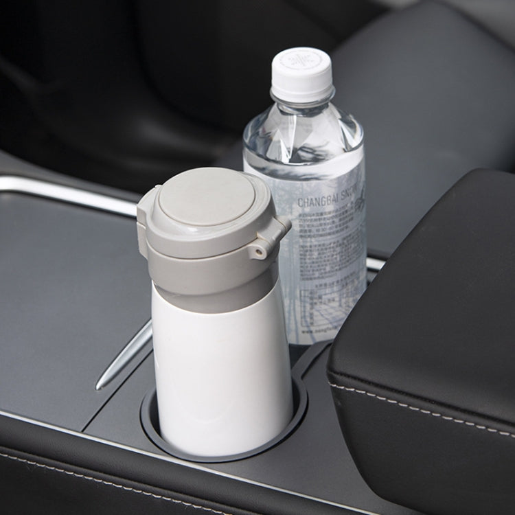 SHUNWEI SD-1054 Car Water Cup Holder for Tesla Model 3 / Y 2021-2022(Black)