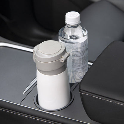 SHUNWEI SD-1054 Car Water Cup Holder for Tesla Model 3 / Y 2021-2022(Black)