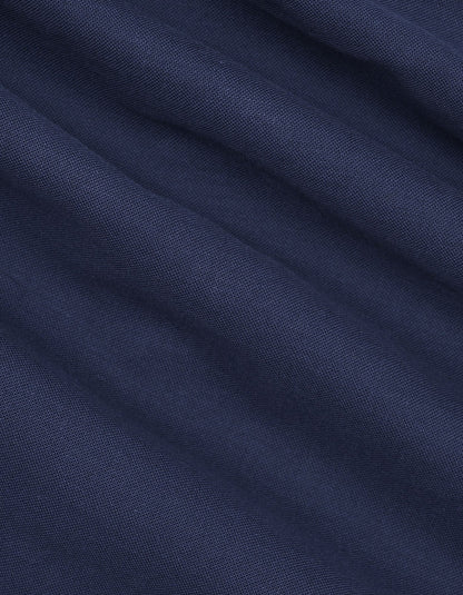 Navy Long Sleeve Button Down Casual Shirt