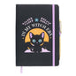 Gothic Gifts In My Witch Era A5 Notebook with Amethyst Pen