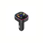 Versatile Wireless FM Car Adapter with Dual USB & PD Fast Charging (VD-FM009)