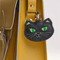 Porte-bonheur chat noir pour sac