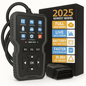 Professional OBDII/EOBD Car Diagnostic Scanner Tool – High-End Code Reader with Battery Tester, I/M Readiness Check & Fault Code Remover – Compatible with All OBD II Protocol Cars Since 1996, No Battery Required