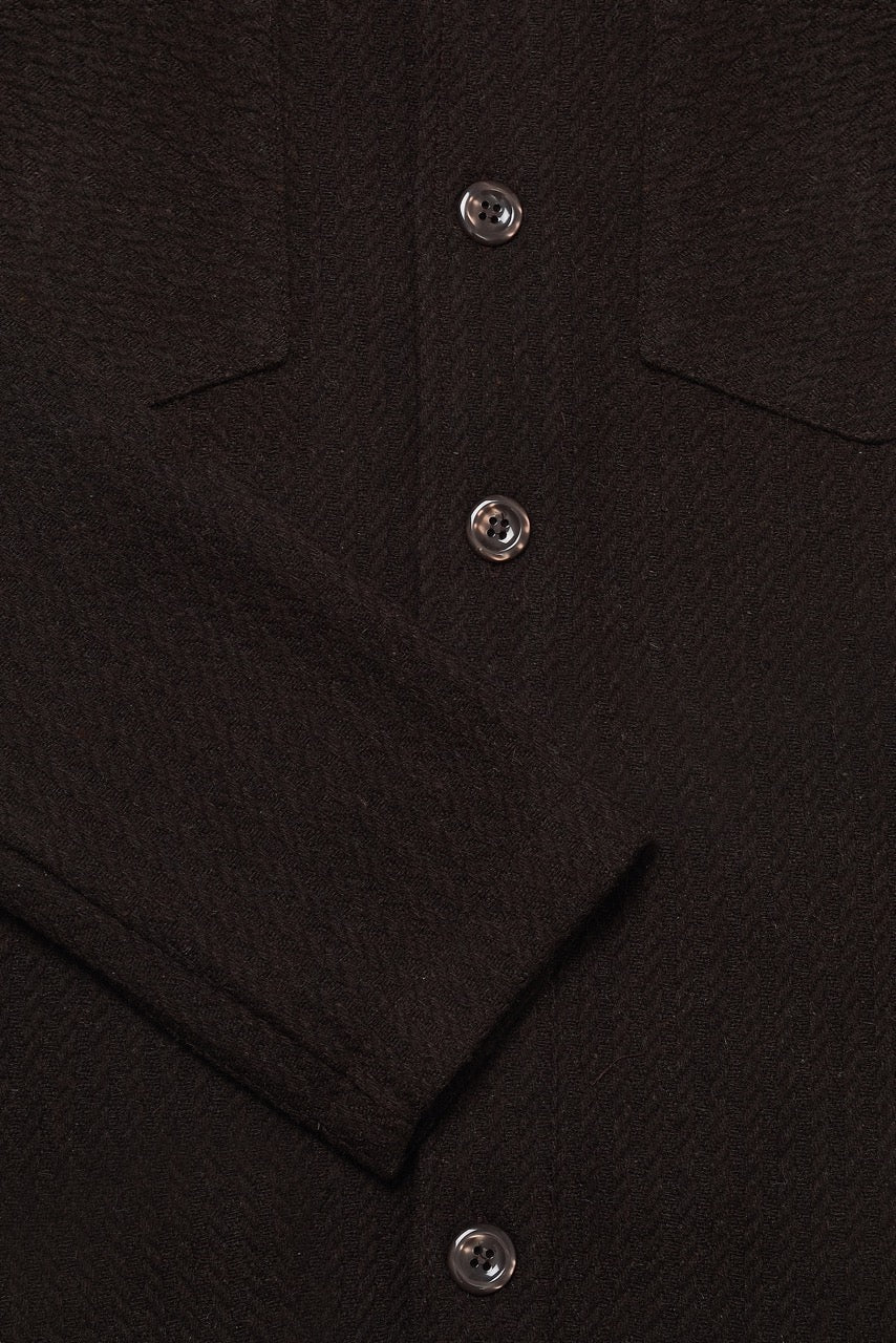 Bart Overshirt - Chocolate Waffle