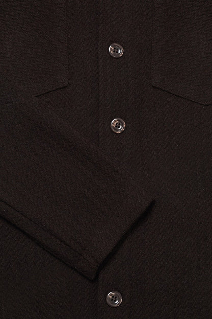 Bart Overshirt - Chocolate Waffle