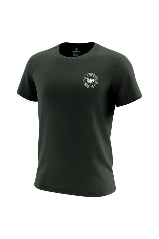 XAPE Classic Badge Logo X Tech Tee - Forest Green