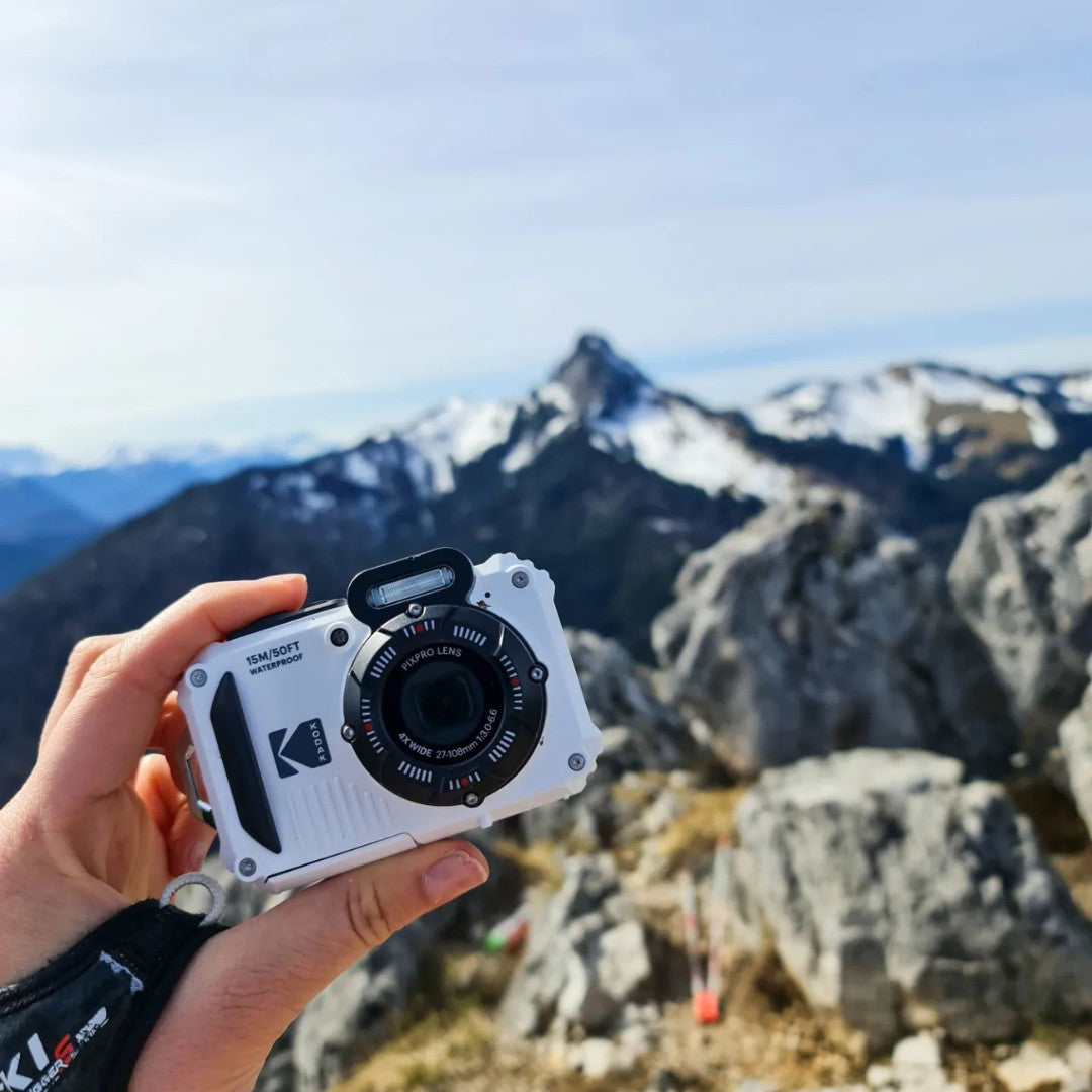 Kodak PIXPRO WPZ2 Waterproof 16MP 4x Zoom Tough Compact Camera - White