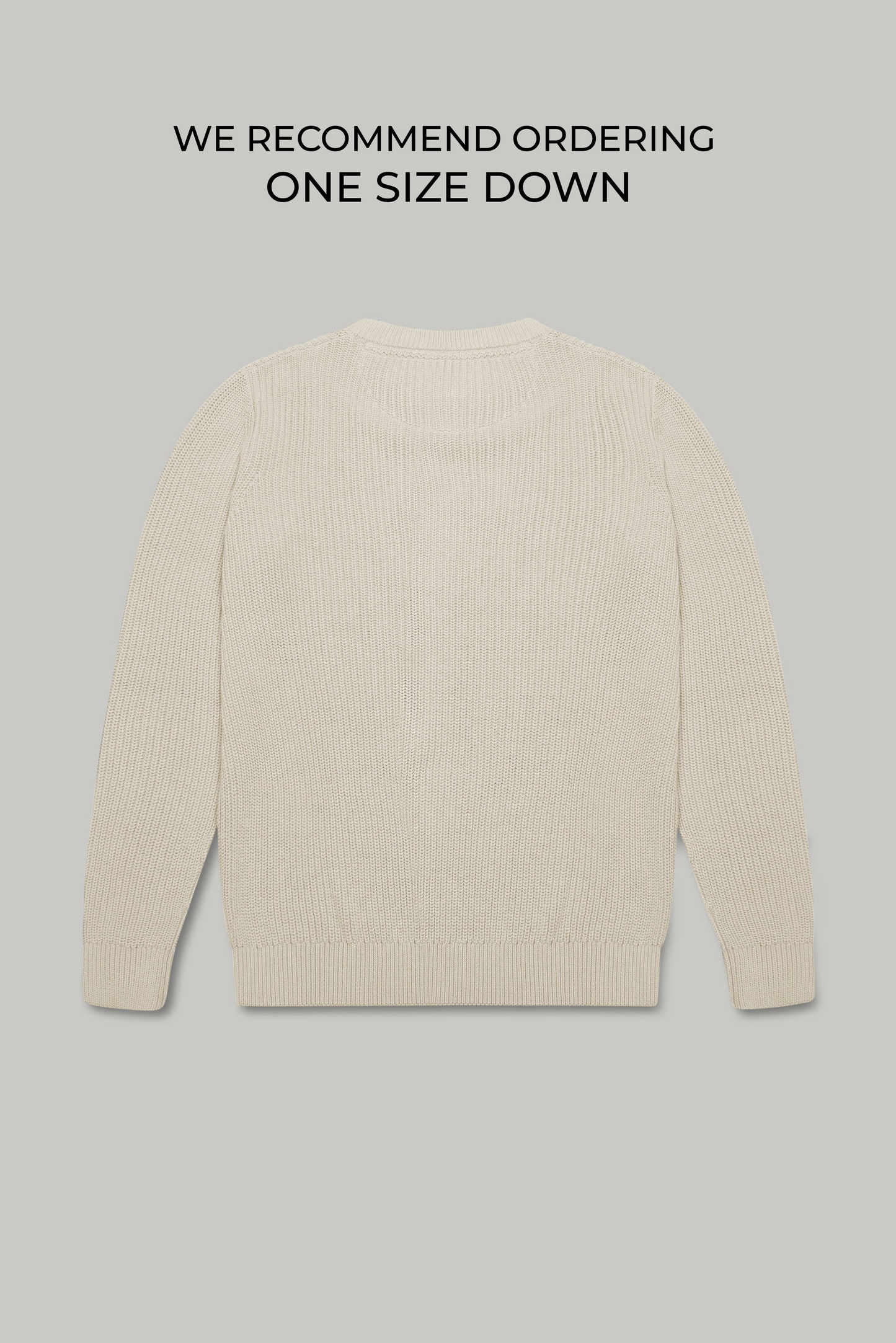 J Hailey Crew Knit - Putty