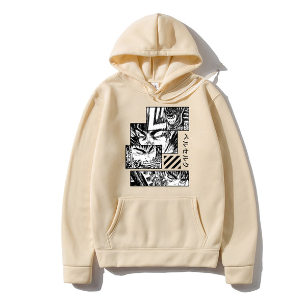 Berserk Loose Hooded Sweatshirt