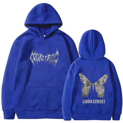 Hip Hop Butterfly Hoodie Streetwear