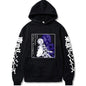 Blade Flame Pillar casual pullover hoodie