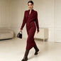 Half zip long sleeved skirt