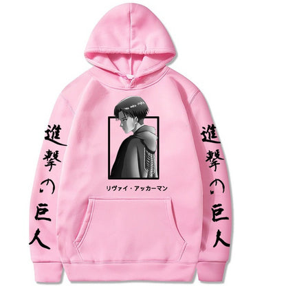 Attack on Titan Printed Hooded Sweatshirt for Mens