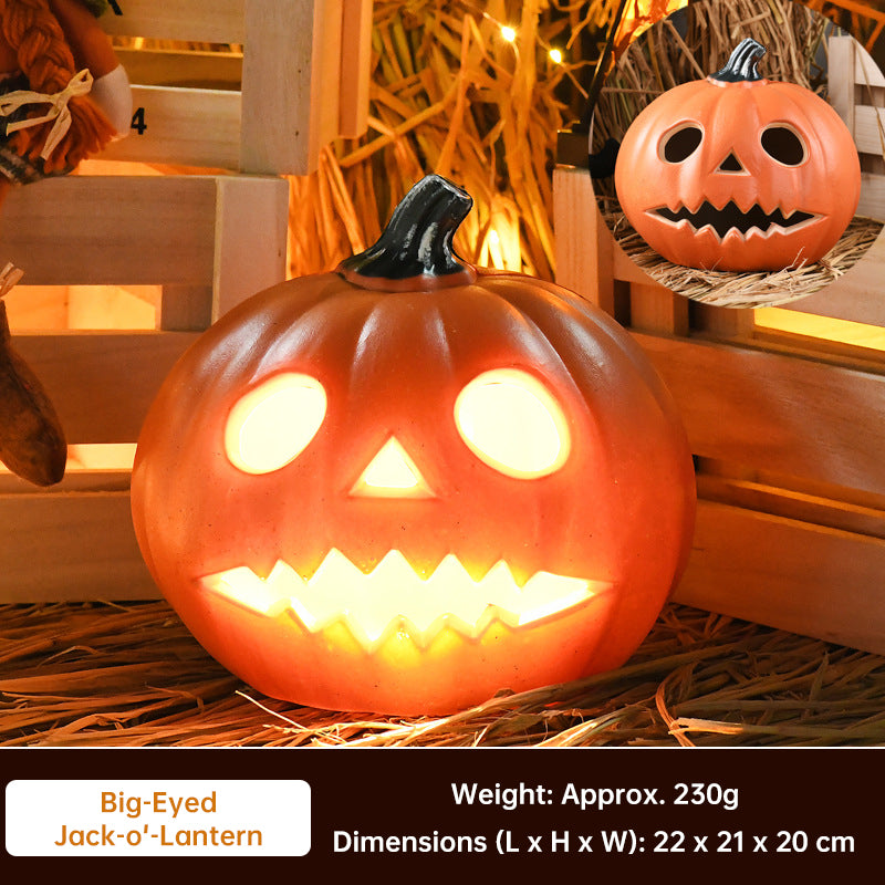 Halloween Pumpkin Lantern Luminous Prop – 1PC