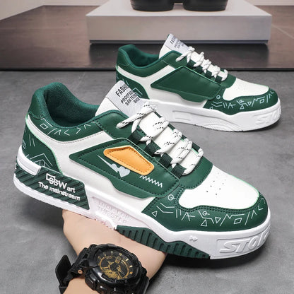 Men's thick soled shoes