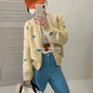 Round neck loose long sleeved sweater for women