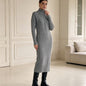 Half zip long sleeved skirt