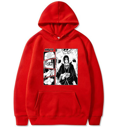 Naruto Naruto Itachi Hoodie with Velvet