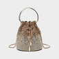 Diamond bucket bag for women