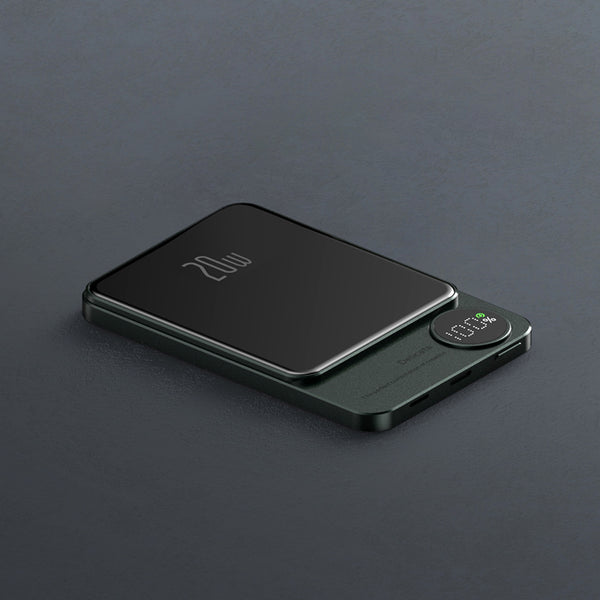 Magnetic Wireless Metal Power Bank