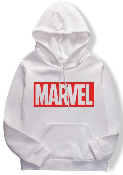 Marvel print hoodies