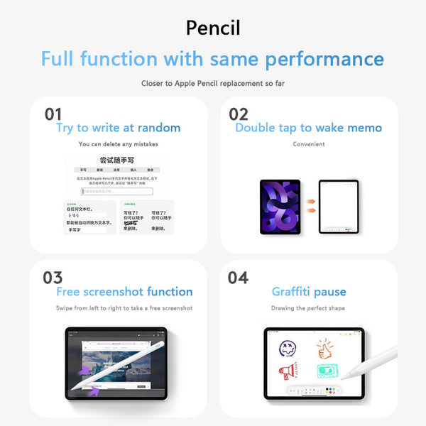 Magnetic Charging Stylus Pen for iPad