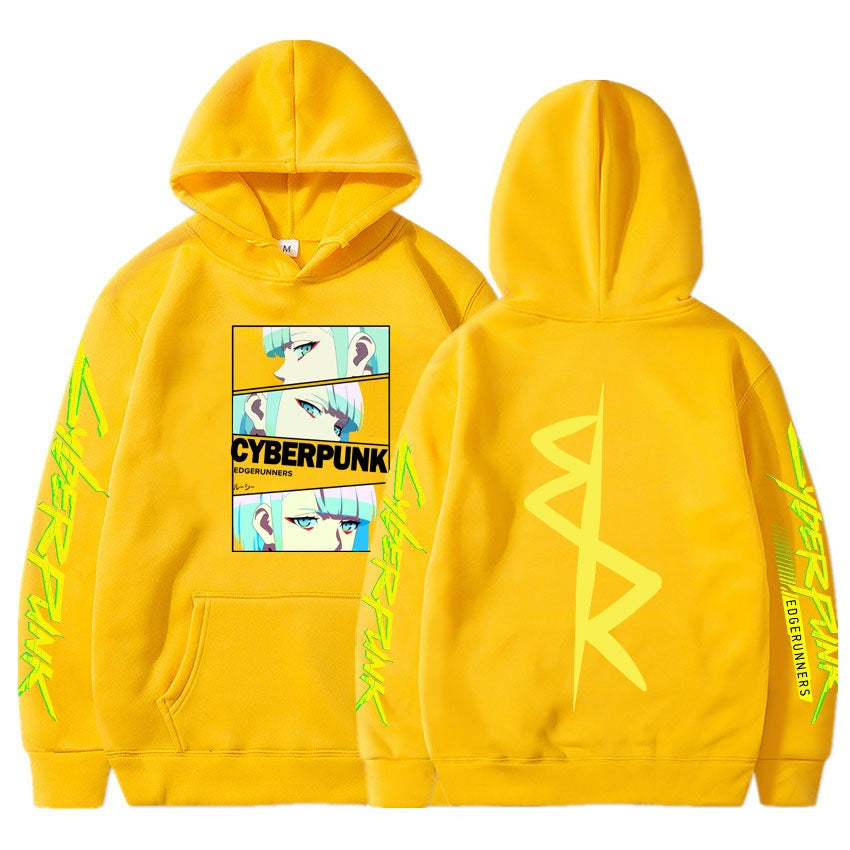Cyberpunk Edgerunners Hooded Sweatshirt Game Hoodie