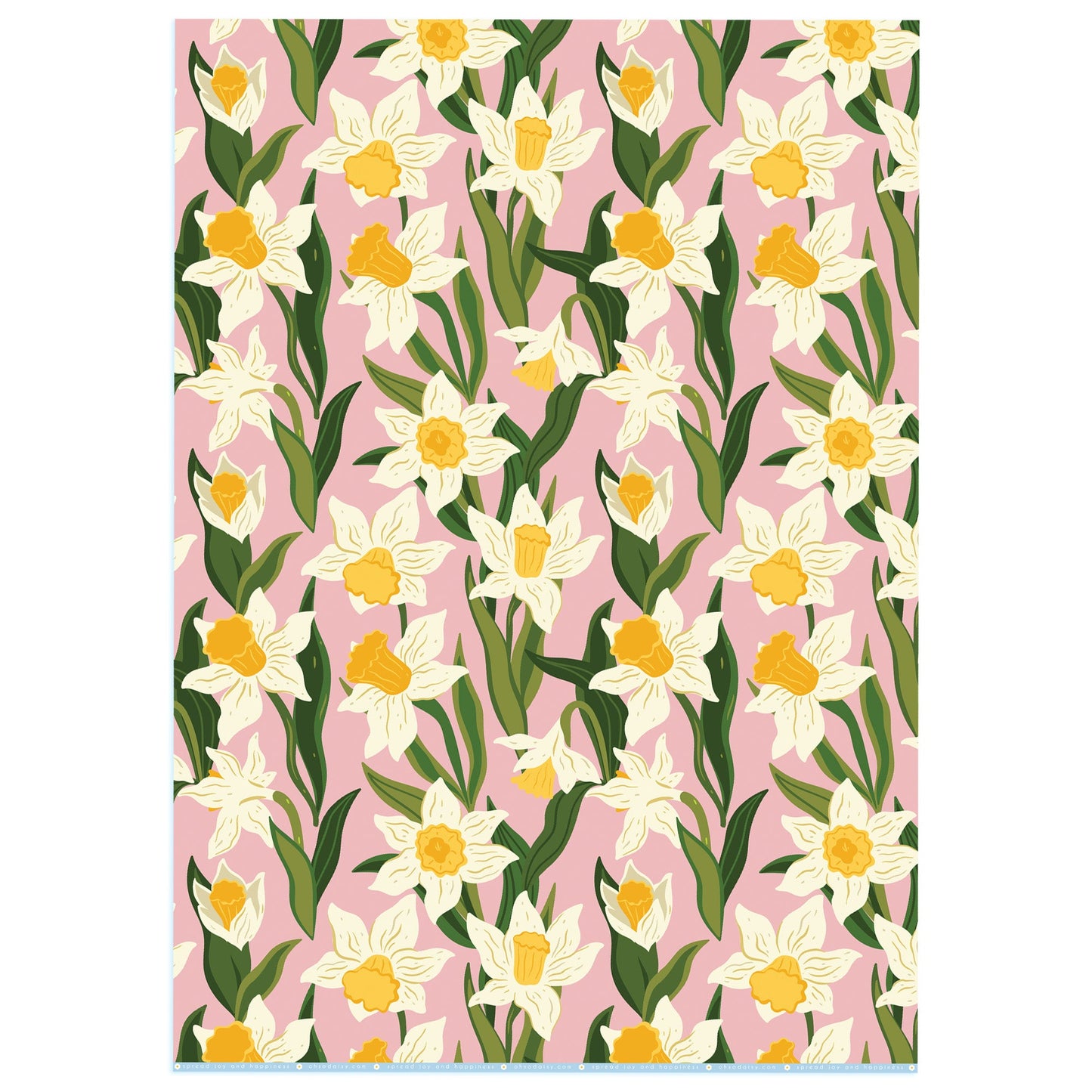 DAFFODIL GIFT WRAP SHEET