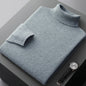 Pull homme à col montant