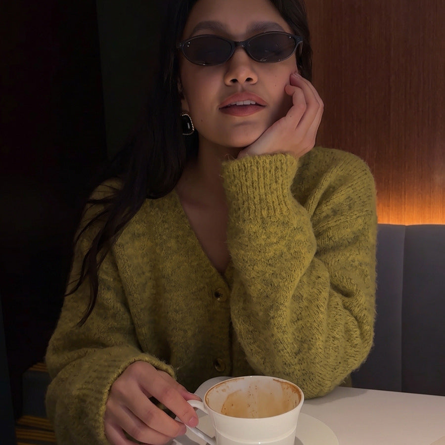 Knit Cardigan Sweater