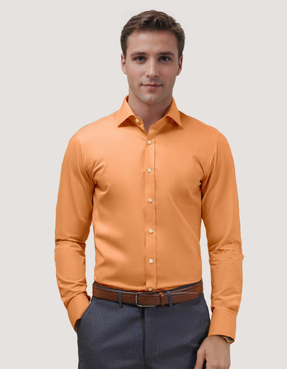 Chemise habillée Easy Iron Rust