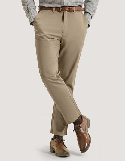 Pantalon Chino texturé effet pierre
