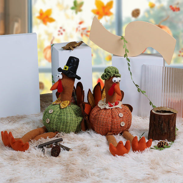 Decoration Creative Hanging Leg Turkey Plush