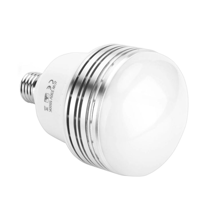MANTOO PGL45 45W 230V 5500K 5460LM LED Light Bulb for Photography Lighting
