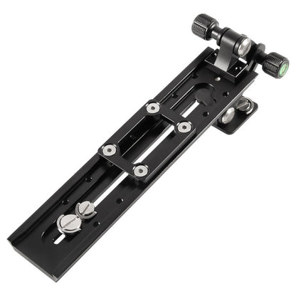 BEXIN VR-220 220mm Length Aluminum Alloy Extended Quick Release Plate for Manfrotto / Sachtler (Black)