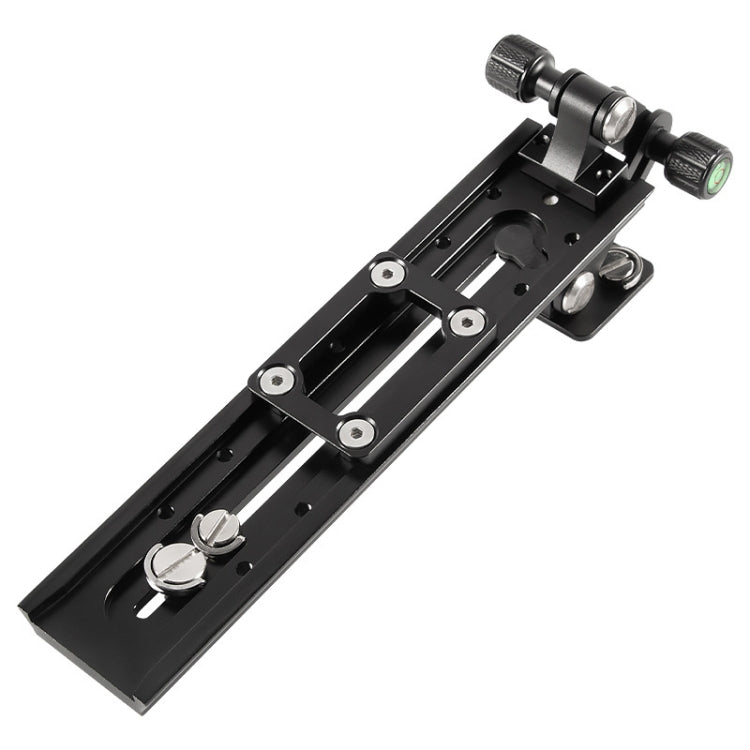 BEXIN VR-380 Plaque de serrage rapide étendue de 380 mm en alliage d'aluminium pour Manfrotto / Sachtler (Noir)