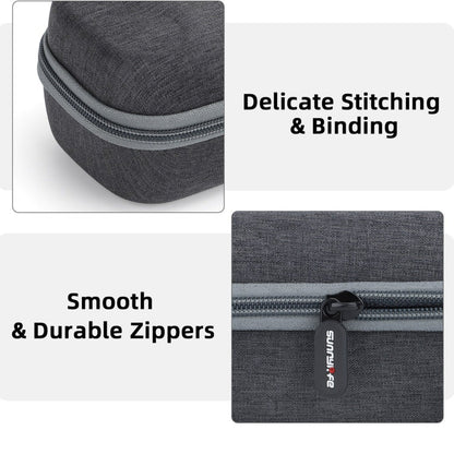 For Insta360 Ace / Ace Pro 1 / Ace Pro 2 Sunnylife Portable Carrying Case Handbag Mini Travel Case Organizer Protective Bag (Dark Grey)