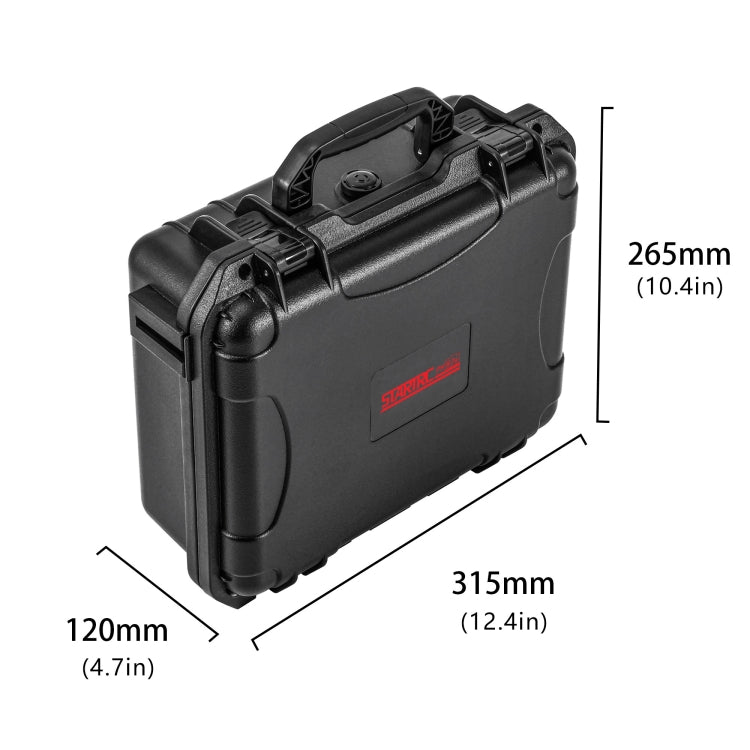 STARTRC Mallette de Rangement Imperméable Double Couche en EVA PP pour GoPro HERO13 Black /12 Black /11 Black /10 Black /9 Black (Noir)