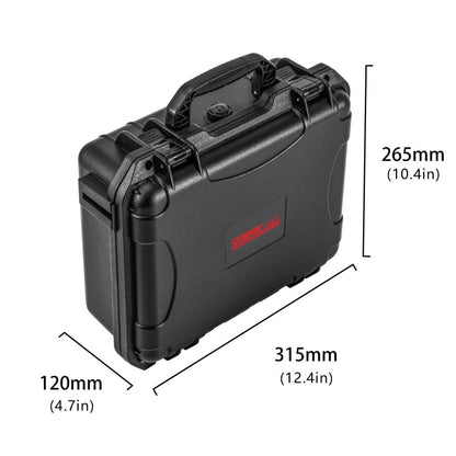 STARTRC Mallette de Rangement Imperméable Double Couche en EVA PP pour GoPro HERO13 Black /12 Black /11 Black /10 Black /9 Black (Noir)