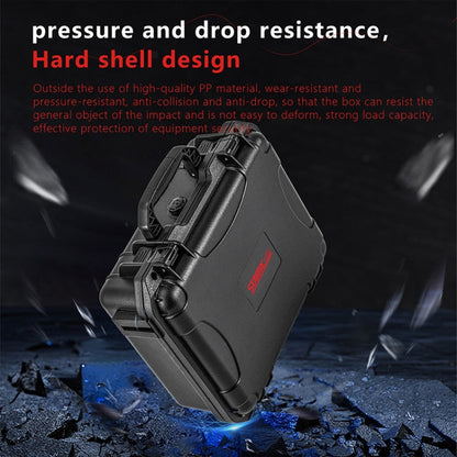 STARTRC Mallette de Rangement Imperméable Double Couche en EVA PP pour GoPro HERO13 Black /12 Black /11 Black /10 Black /9 Black (Noir)
