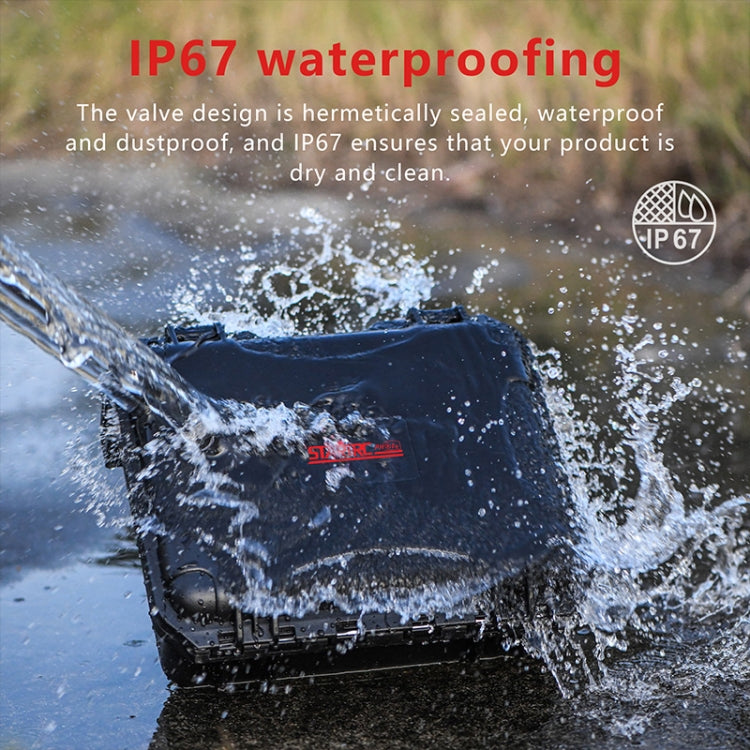 STARTRC Mallette de Rangement Imperméable Double Couche en EVA PP pour GoPro HERO13 Black /12 Black /11 Black /10 Black /9 Black (Noir)