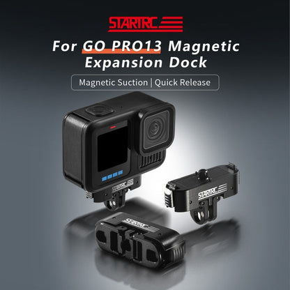 For GoPro HERO13 Black STARTRC Magnetic Quick Release Base Mount (Black)