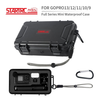 For GoPro HERO STARTRC Waterproof ABS Suitcase Shoulder Storage Box (Black)
