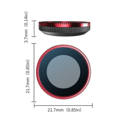 For Insta360 GO 3S STARTRC CPL Camera Lens Filter (Black Red)