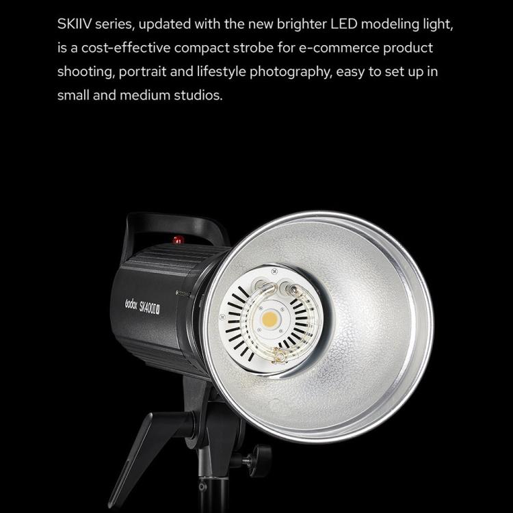 Godox SK300II-V Studio Flash Photo Light 300Ws Bowens Mount Monolight Light (AU Plug)