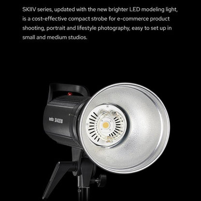 Godox SK300II-V Studio Flash Photo Light 300Ws Bowens Mount Monolight Light (AU Plug)