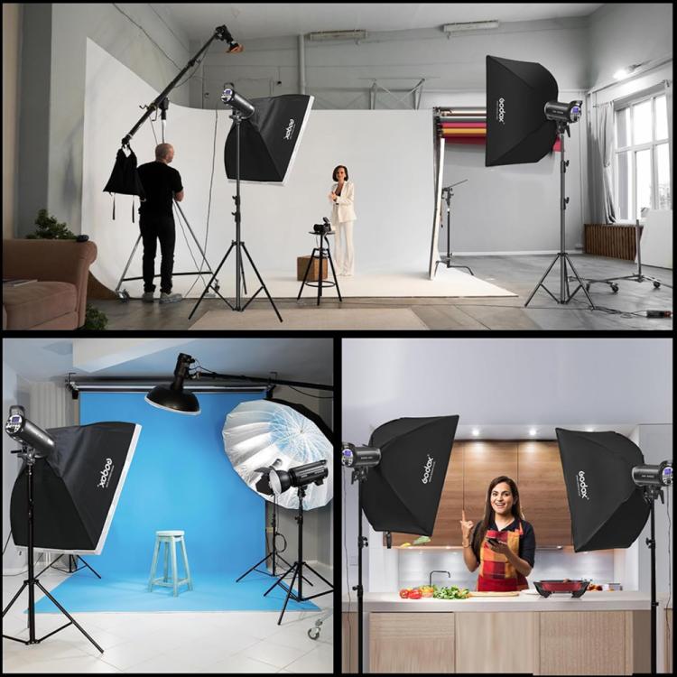 Godox SK300II-V Studio Flash Photo Light 300Ws Bowens Mount Monolight Light (EU Plug)