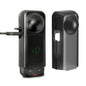 For Insta360 X4 Sunnylife Integrated Lens Screen Camera Cover Protector Screen Protective Case (Transparent Black)