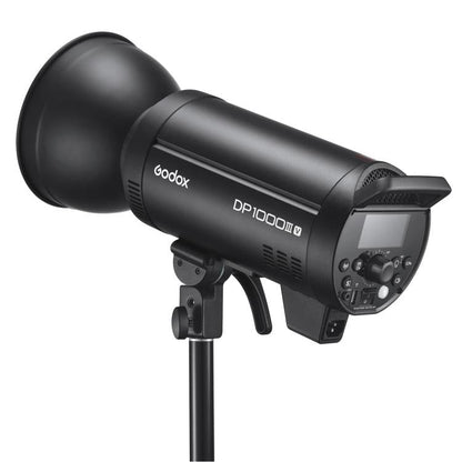 Godox DP1000III-V Studio Flash Photo Light 1000Ws 2.4G Wireless X System Bowens Mount Light (UK Plug)